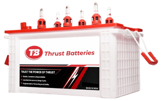 Thrust Batteries short tubular battery